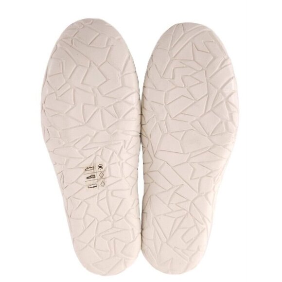 Issey Miyake Men White Vulcanized Mid-Top Sneakers 42 9 New - Picture 7 of 15